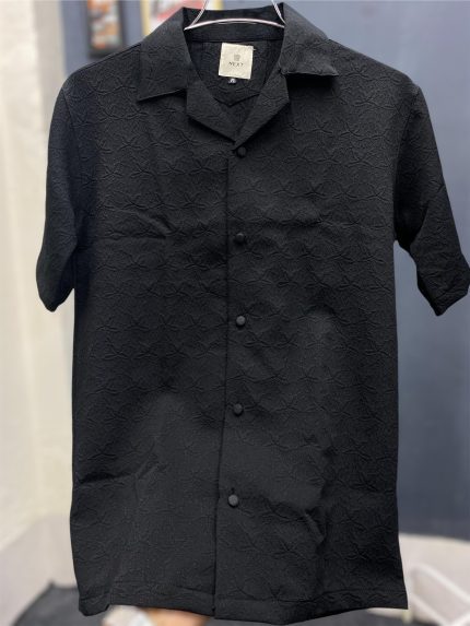 Black Leaf Drop Shoulder